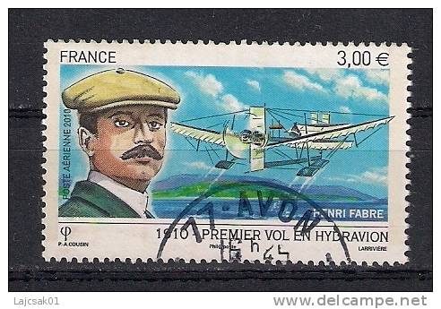 Cf France 2010. Poste Aerienne Henri Fabre Hydravion,cancelled - 1960-.... Oblitérés