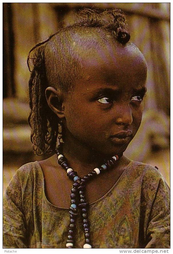 Éthiopie - Sahel - Fillette Du Wollo - Photo Jacques Gabin - Neuve - État TB - 2 Scans - Ethiopia