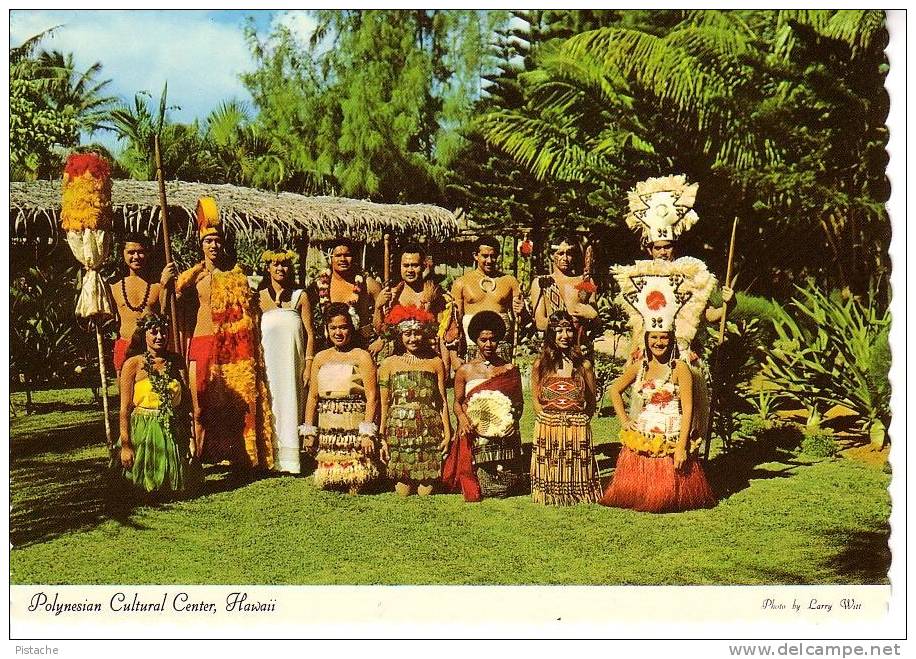 Hawaii Oahu - Polynesian Costumes From Samoa Fiji Maori Tahiti - Neuve État TB - 2 Scans - Oahu