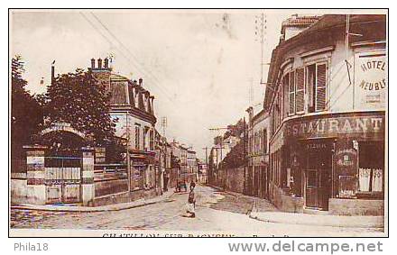 CHATILLON SUR BAGNEUX RUE DU PONCEAU VILLA SAINT JEAN PENSION DE FAMILLE - Châtillon