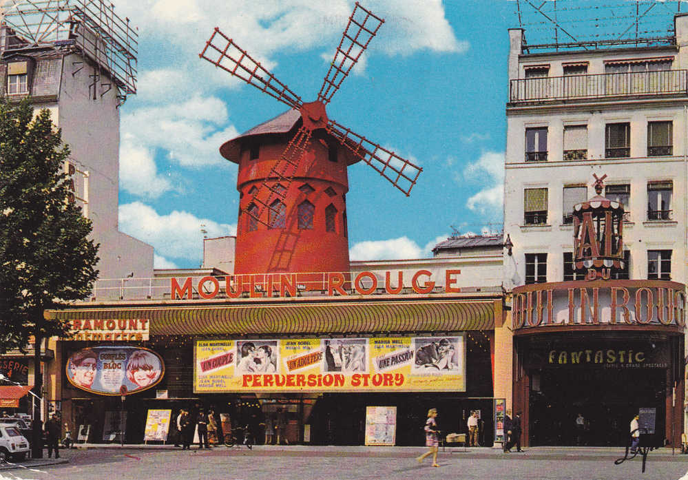 LE MOULIN ROUGE , Pigale , Carte Numéro 1105 - Inns