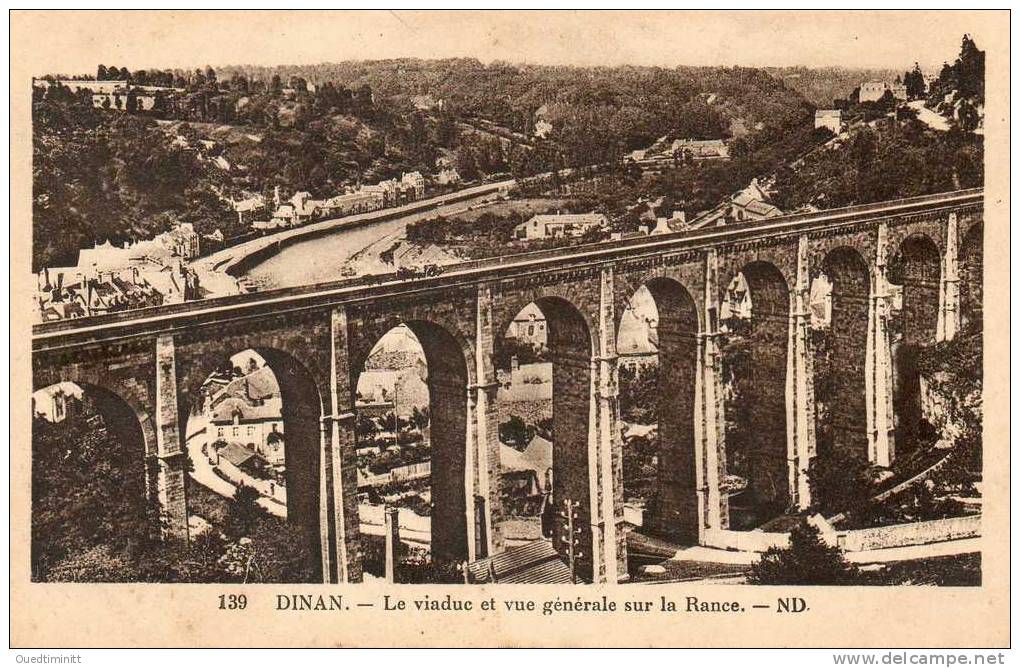 Dinan , Le Viaduc. - Ponts