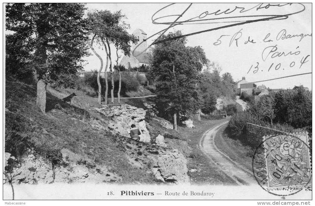 45 Pithiviers Route De Bondaroy Animée - Pithiviers