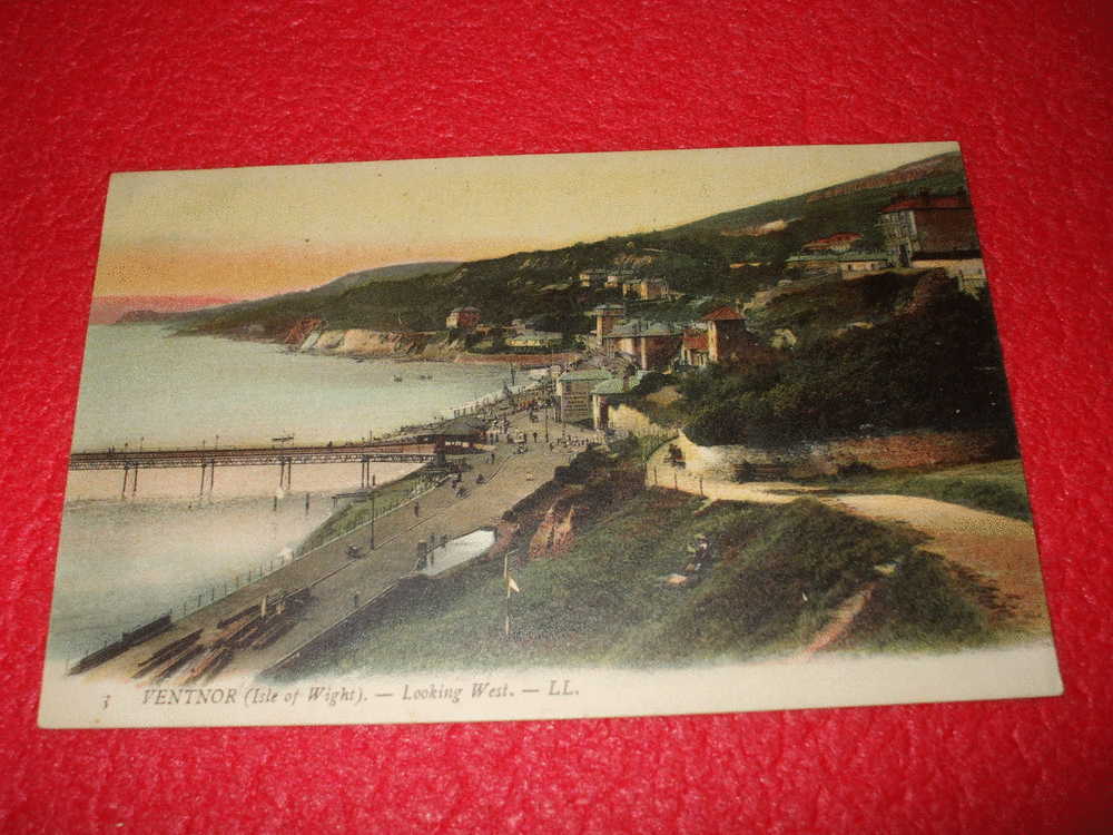 Isle Of Wight - Looking West - Ventnor Litho 1907 Very Beautiful+++++++ - Ventnor
