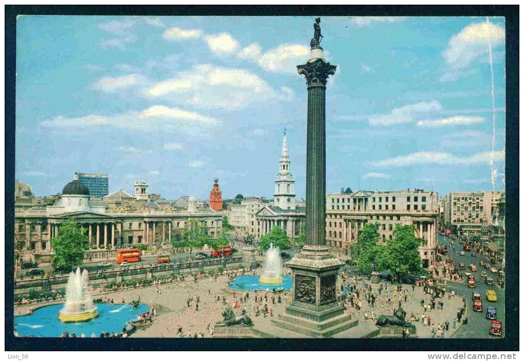 LONDON - TRAFALGAR SQUARE - Great Britain Grande-Bretagne Grossbritannien Gran Bretagna 66065 - Trafalgar Square