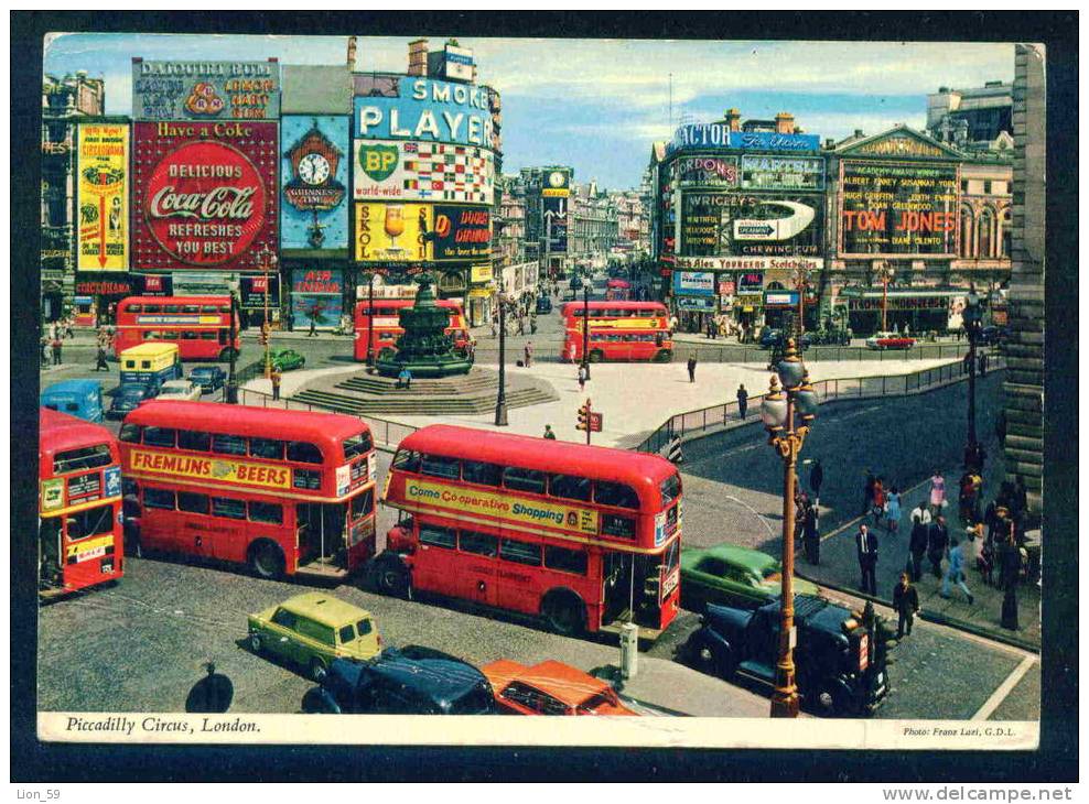 LONDON - PICCADILLY CIRCUS - Great Britain Grande-Bretagne Grossbritannien Gran Bretagna  66081 - Piccadilly Circus