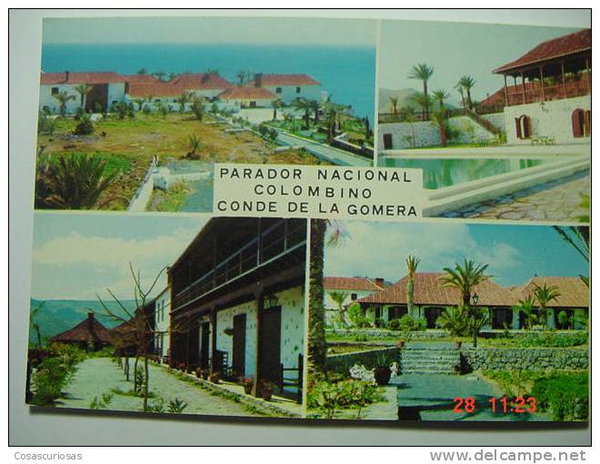 4927 PARADOR NACIONAL   LA GOMERA  CANARIAS CANARY ISLANDS POSTAL AÑOS 1960 MIRA OTRAS DE ESTA CIUDAD - Gomera