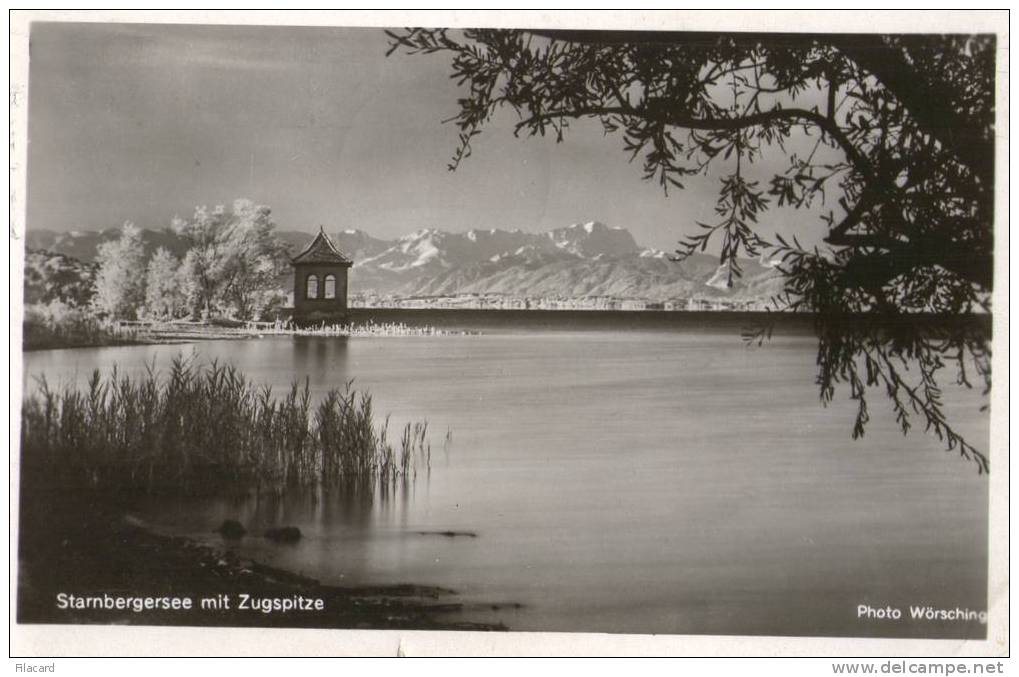 6814    Germania    Starnbergersee  Mit  Zugspitze  VG  1954 - Zugspitze