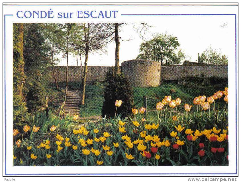 Carte Postale 59. Condé Sur Escaut  La Tour Des Archers Trés Beau Plan - Conde Sur Escaut