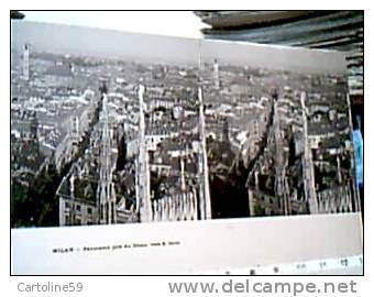 STEREOSCOPICA MILANO DAL DUOMO N1890   CO11164 - Cartes Stéréoscopiques