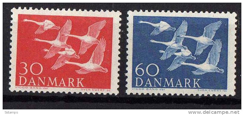 DANMARK EUROPA UCCELLI BIRDS ANATRE NEVER HINGED - Ducks