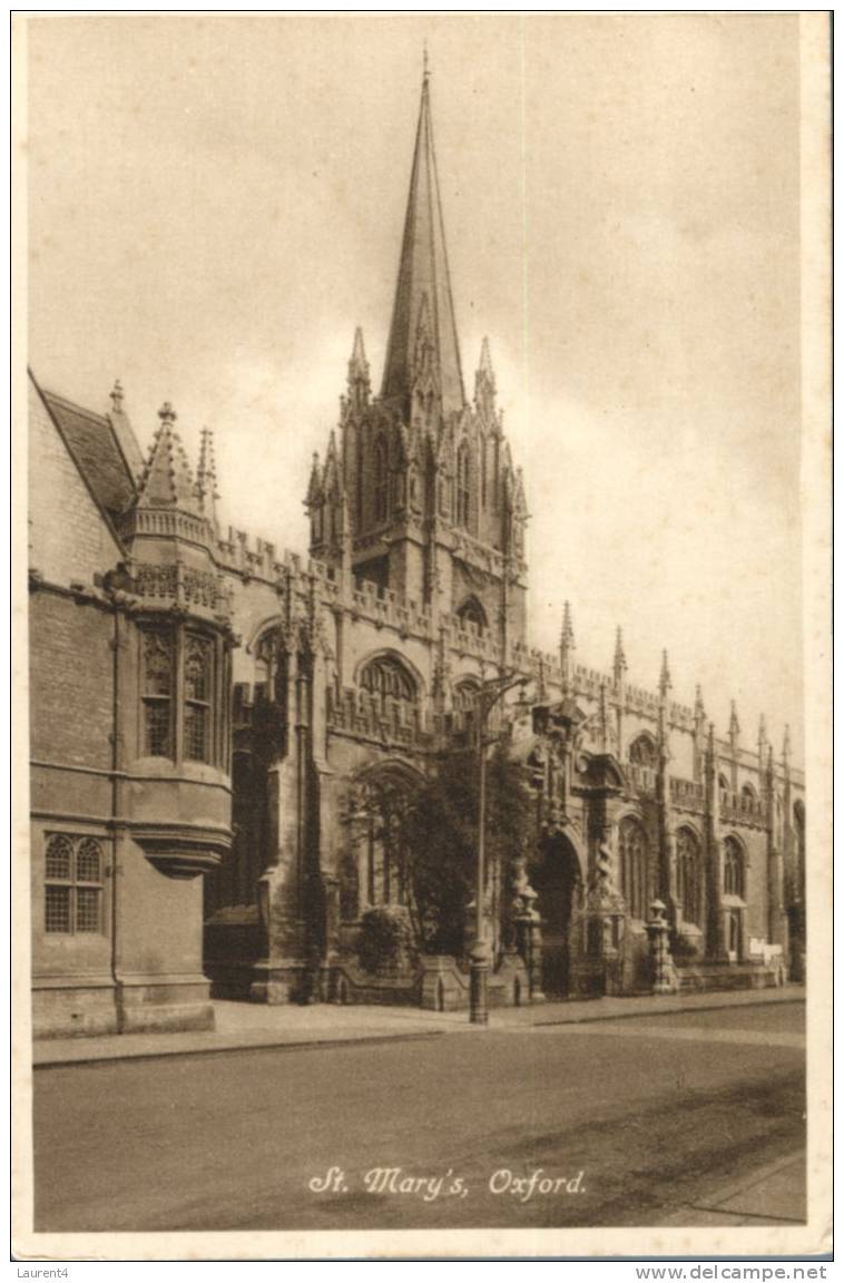 (30) - 1 Old UK Postcard - 1 Carte Postale Ancienne De Oxford - Oxford