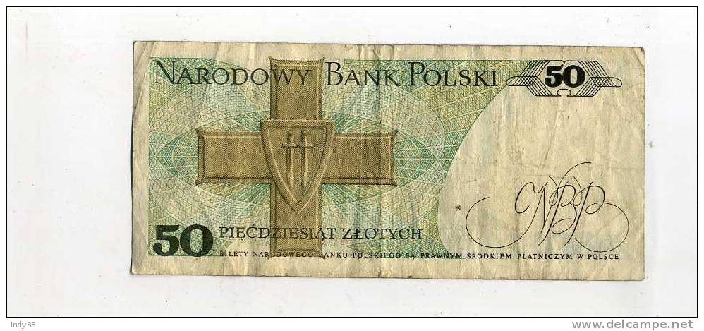 - POLOGNE .50  ZL. 1986 - Polen