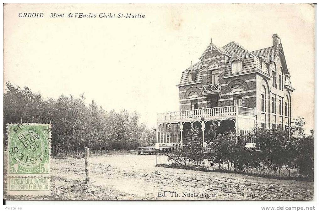 ORROIR  CHALET ST MARTIN 1908 - Kluisbergen