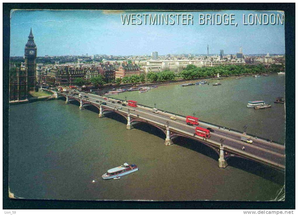 LONDON - WESTMINSTER BRIDGE - Great Britain Grande-Bretagne Grossbritannien Gran Bretagn  66093 - Westminster Abbey