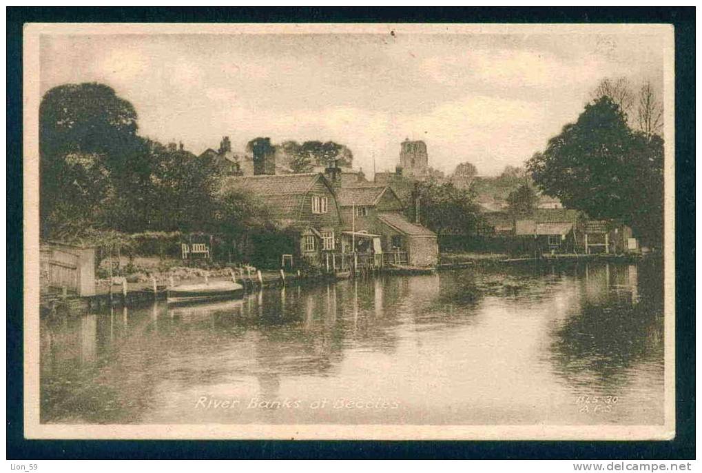 BECCLES - RIVER BANKS - Great Britain Grande-Bretagne Grossbritannien Gran Bretagna  66109 - Andere & Zonder Classificatie