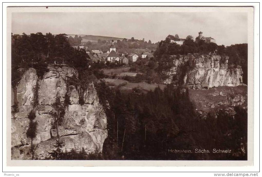 GERMANY - HOHNSTEIN, Haselhuhns Fremdenhof, Old Postcard - Hohnstein (Saechs. Schweiz)