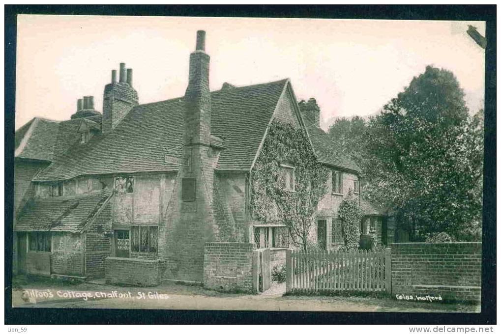 ST. GILES - Milton's Cottage - Chalfont  - Great Britain Grande-Bretagne Grossbritannien Gran Bretagna 66116 - Buckinghamshire