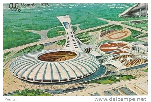 MONTREAL 1976 Maquette Du Parc Olympique - Cartes Modernes