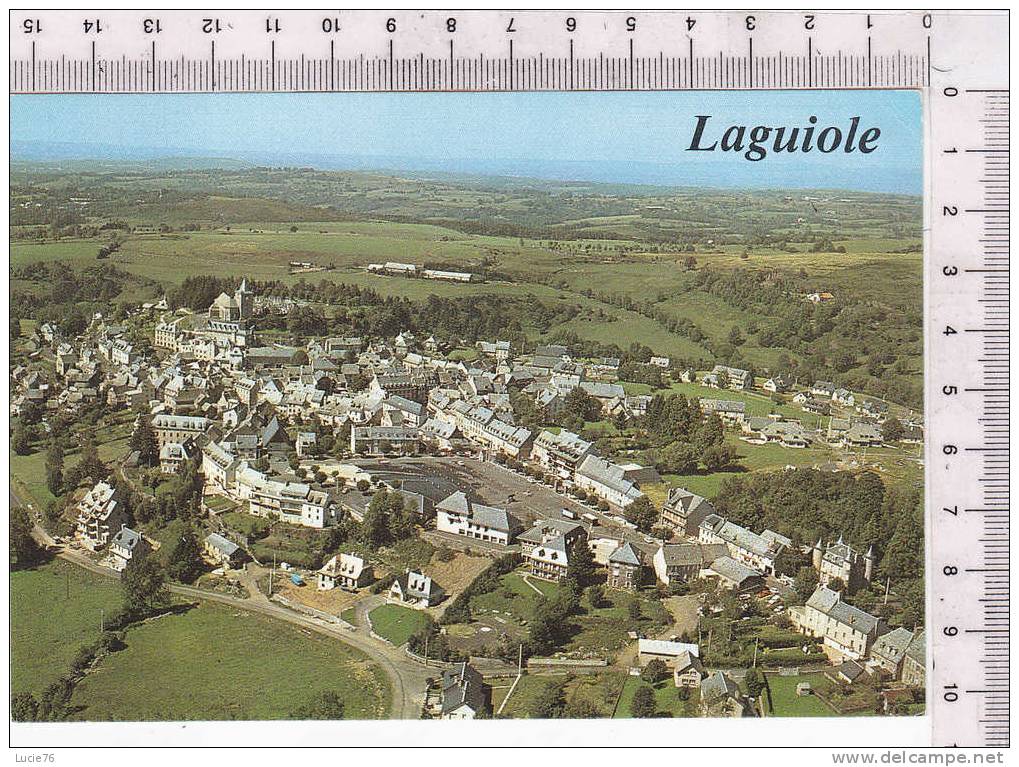 LAGUIOLE  -  Vue Générale Aérienne -  N°  12 164 - Laguiole