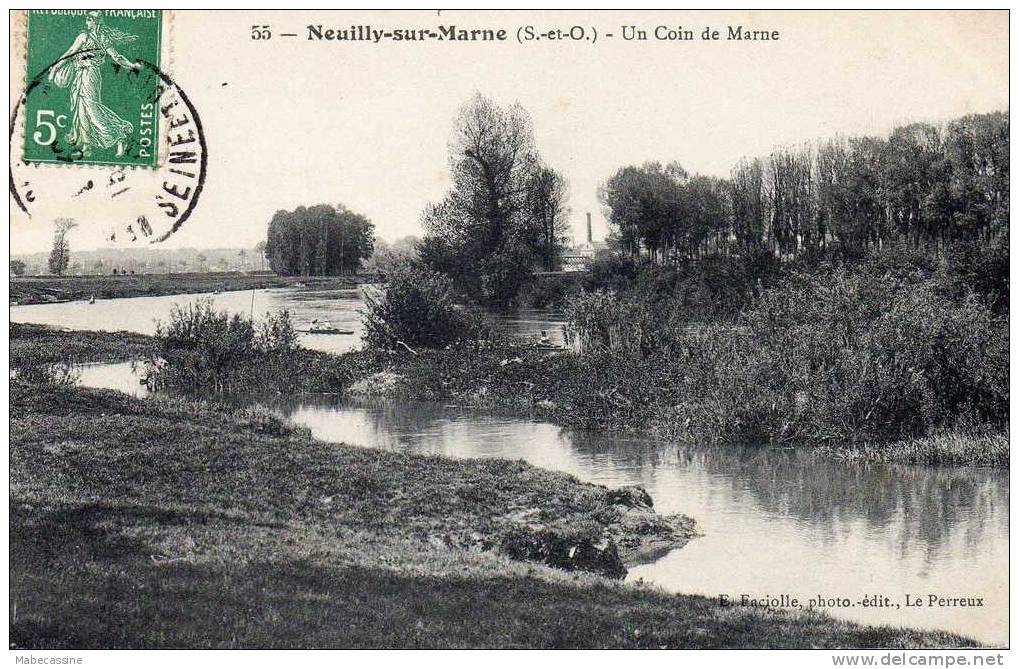 93 Neuilly-sur-Marne Un Coin De Marne - Neuilly Sur Marne