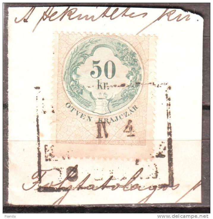 Hungary 1884 Revenue Stamp - Fiscali