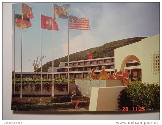 4953 HOTEL CASA ATLANTICA JANDIA FUERTEVENTURA CANARIAS CANARY ISLANDS POSTAL AÑOS 1970 MAS DE ESTA CIUDAD EN MI TIENDA - Fuerteventura