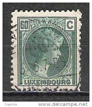 Luxembourg - 1926 - Y&T173 - Oblit. - 1926-39 Charlotte De Perfíl Derecho