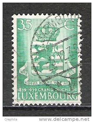 Luxembourg - 1939 - Y&T 312  - Oblit. - Gebraucht