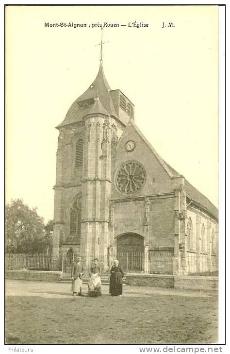 MONT-SAINT-AIGNAN  -  L'Eglise - Mont Saint Aignan