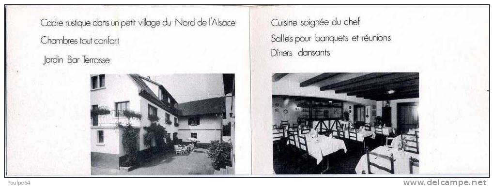 Kirrwiller - Hôtel-Restaurant Adam Meyer En Alsace - Restaurants