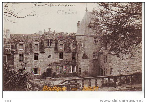 Dép 29 - RF21001 - Cléder - Château De Tronjoly  -  Bon état Général - Cléder