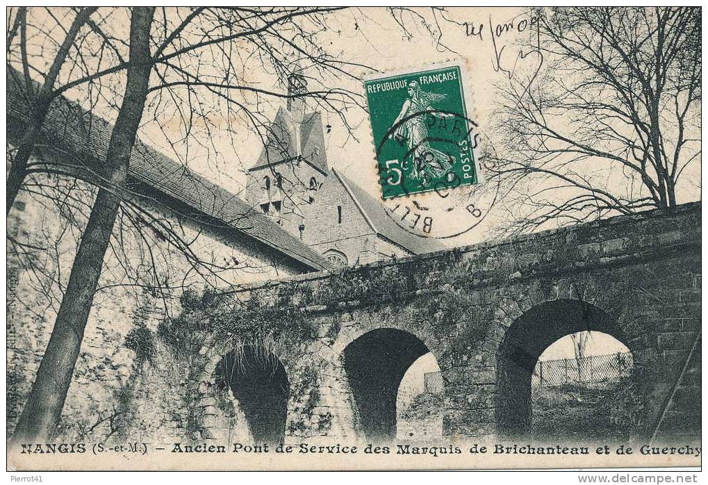 Ancien Pont De Service Des Marquis De Brichanteau Et De Guerchy - Nangis