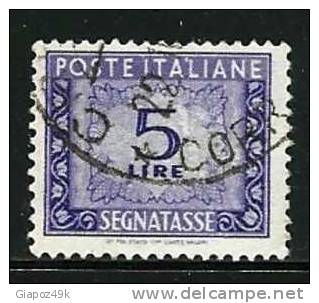 ● ITALIA 1947 / 54 - SEGNATASSE - N. 101 Usati - Fil. SB - Cat. ? €  - Lotto N. 5890 - Segnatasse