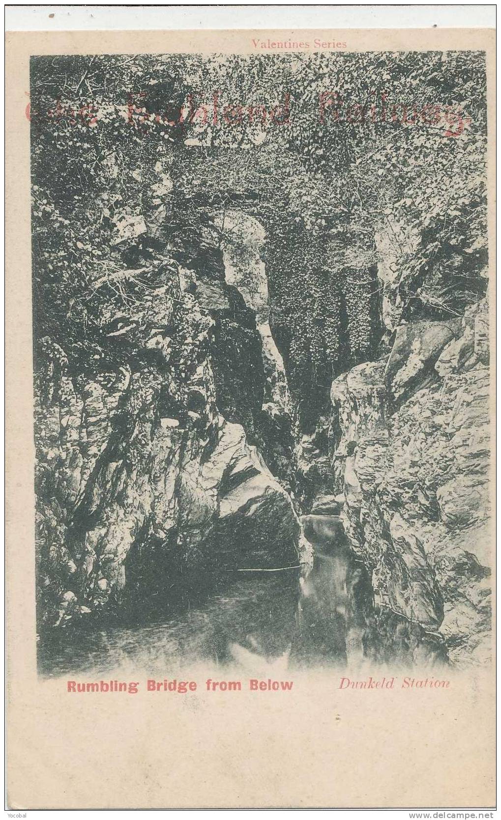 Cp , ECOSSE , Perthshire , Rumbling Bridge From Below - Perthshire