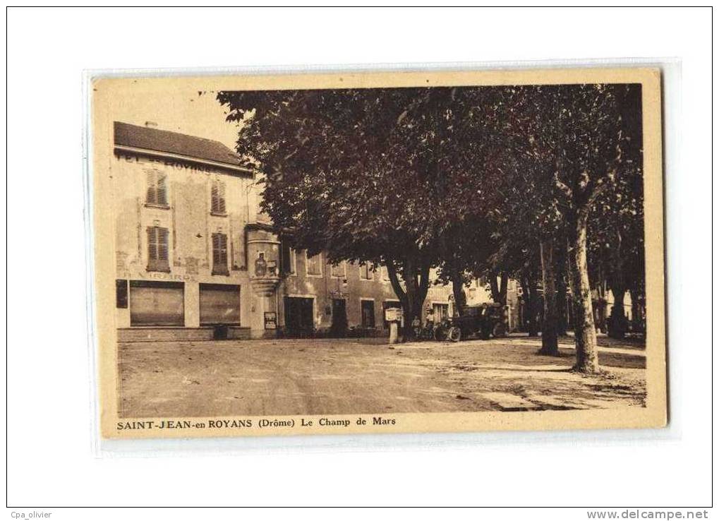 26 ST JEAN EN ROYANS Champ De Mars, Plaque Citroen, Ed ?, 193? - Autres & Non Classés