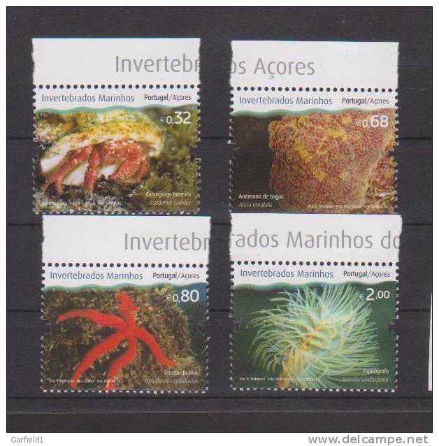 Portugal / Acores , Invertebrados Marinhos , Postfrisch / MNH / ** - Ungebraucht