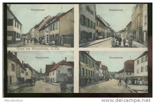 68 WINTZENHEIM / Hauptstrasse / FELDPOSTKARTE CARTE COULEUR - Wintzenheim