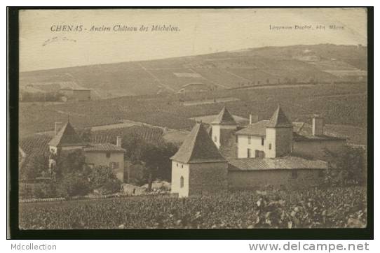 69 CHENAS / Ancien Château Des Michelon / - Chenas