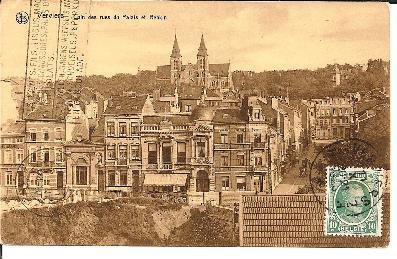 B234/ Verviers 1920, Strasse Und Kirche - Verviers