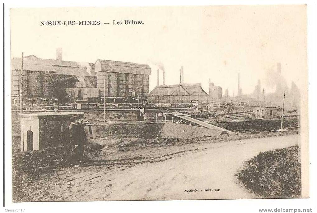 62 -   NOEUX-les-MINES  -  Les Usines - Noeux Les Mines