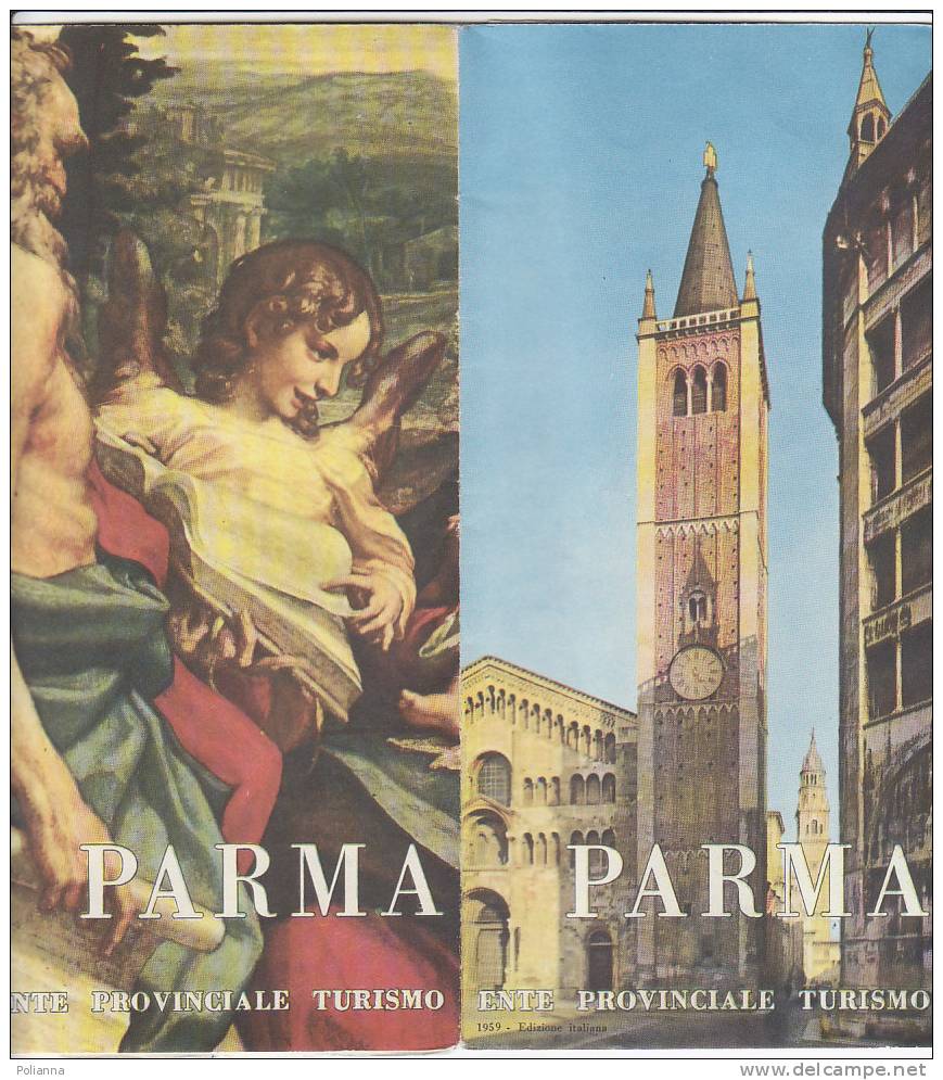 B0036  Brochure Pubblicitaria PARMA ENIT 1959/ - Tourismus, Reisen