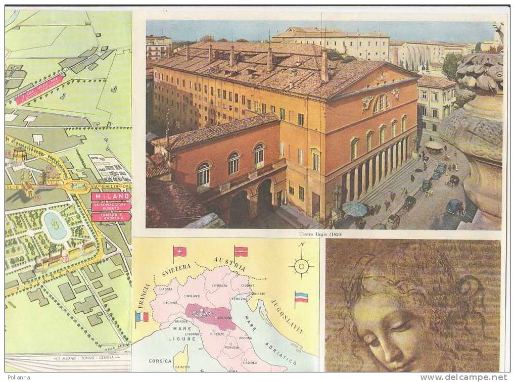 B0036  Brochure Pubblicitaria PARMA ENIT 1959/ - Tourisme, Voyages