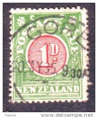 New Zealand 1925 Postage Due  15x14 - Oblitérés