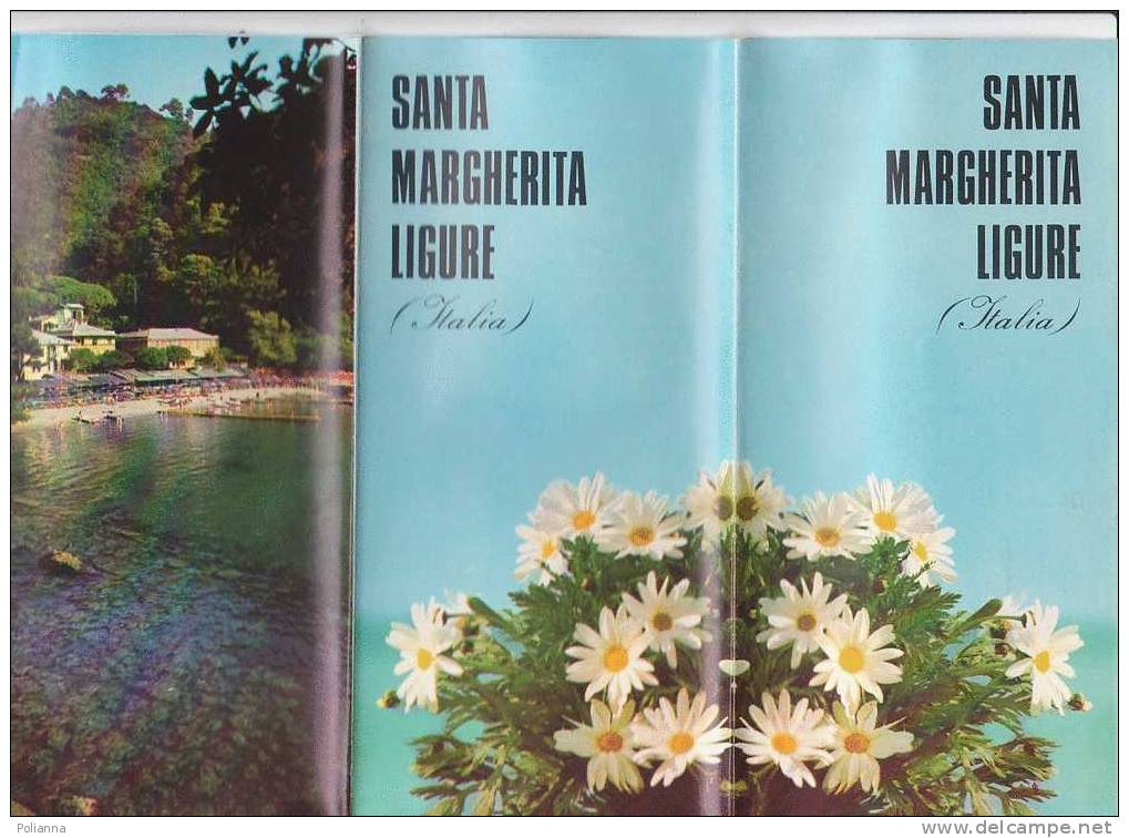 B0038  Brochure Pubblicitaria S.MARGHERITA LIGURE Anni ´70/Portofino/Paraggi - Tourismus, Reisen