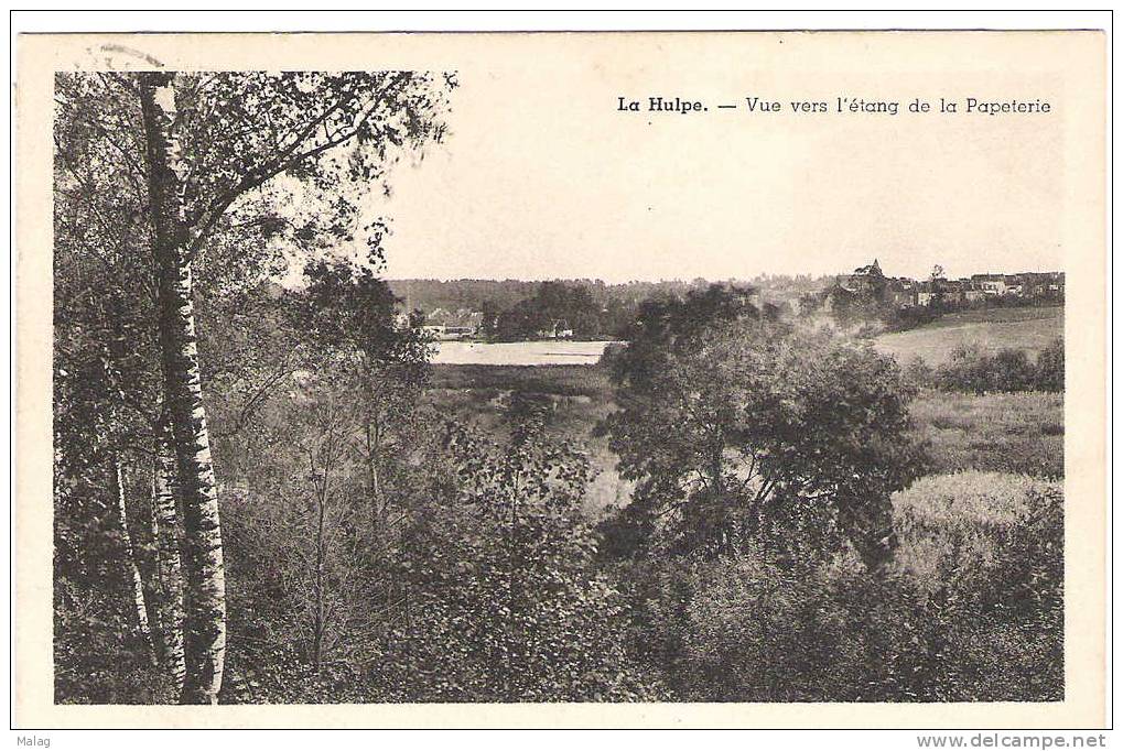 La Hulpe Vue Vers L´étang De La Papeterie - La Hulpe