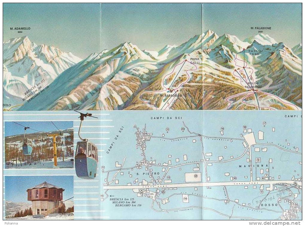 B0042  Brochure Pubblicitaria APRICA-VALTELLINA-SONDRIO 1967/carta Illustrata De Zulian - Toerisme, Reizen