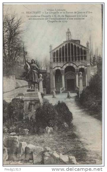 Beaunant - Chapelle Et Statue De Jeanne D'Arc - Autres & Non Classés