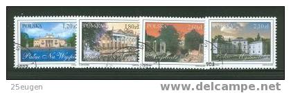 POLAND 2003 MICHEL NO 4052-4055 USED - Oblitérés