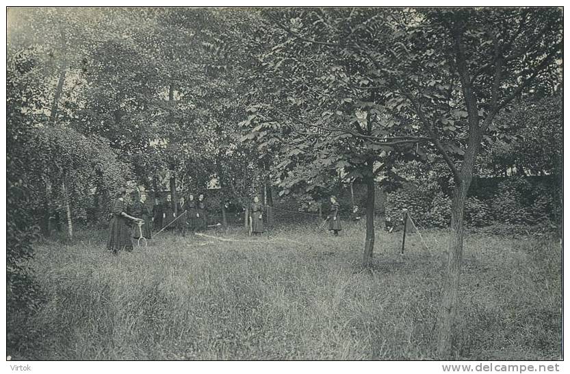 Ixelles :  Arbre Bénit  :  Maison De Campagne : Le Tennis     ( Carte Ecrit 1910 Avec Timbre ) - Ixelles - Elsene